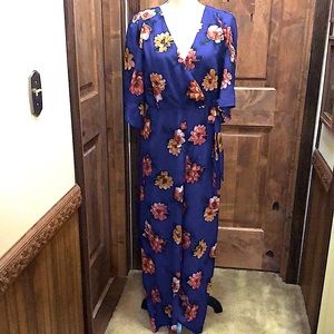 Jumpsuit Blue Floral Jumper by Bailey Blue
